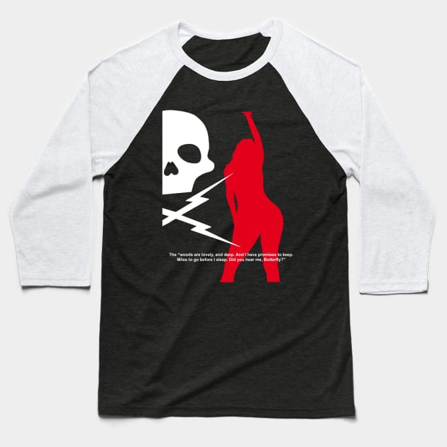 Death Proof Baseball T-Shirt by four